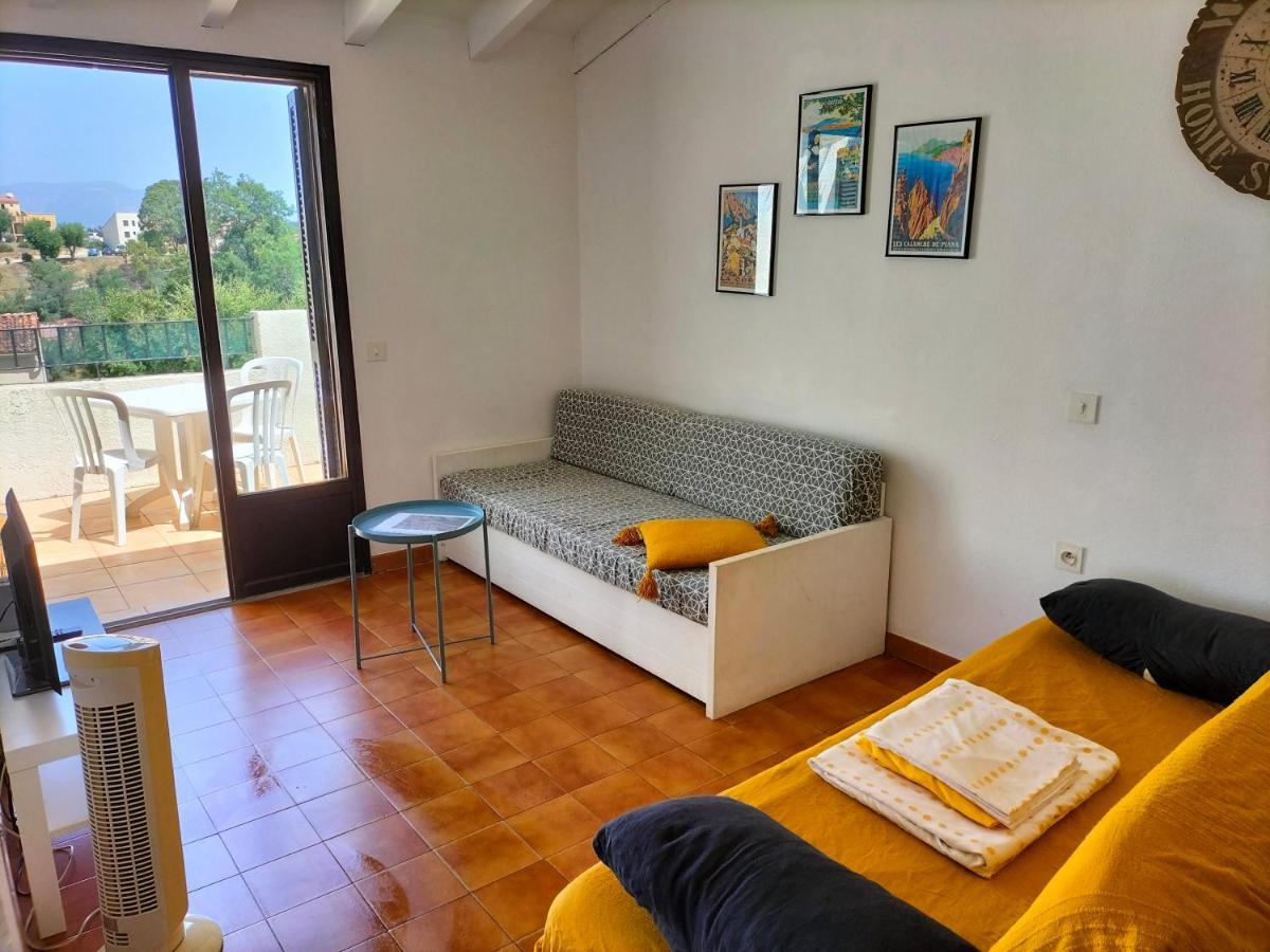 Studio Vue Mer A Porticcio Proche Aeroport Ajaccio 外观 照片