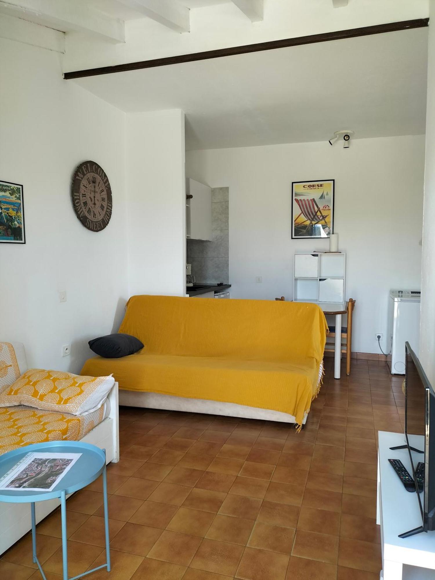 Studio Vue Mer A Porticcio Proche Aeroport Ajaccio 外观 照片